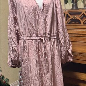 a new day Pink Maxi Dress with pockets